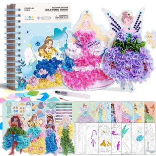Книга для творчості та дизайну з тканини Mirola kids від Jar melo Принцеси MK96079 фото