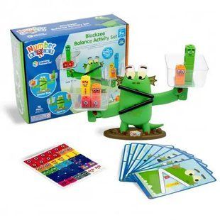 Набір Numberblocks Blockzee Математичні ваги балансир Learning resoursces HM96089-UK фото