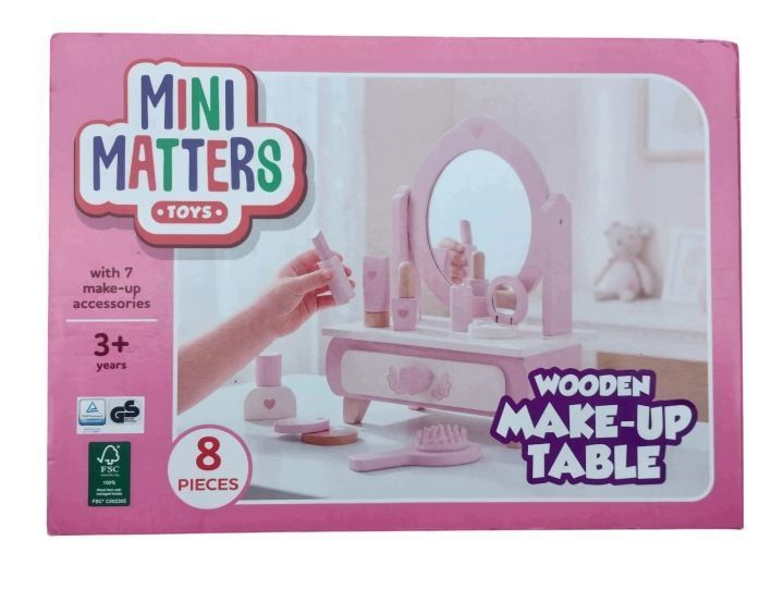 Туалетний столик для дівчаток, дерев'яний Mini Matters 18116909203 фото