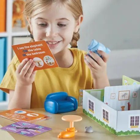 Гра Слон у кімнаті для розвитку мовлення й вивчення прийменників Learning resources LER5454 фото