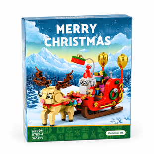 Конструктор Санта Merry Christmas 360 деталей  С1245 фото