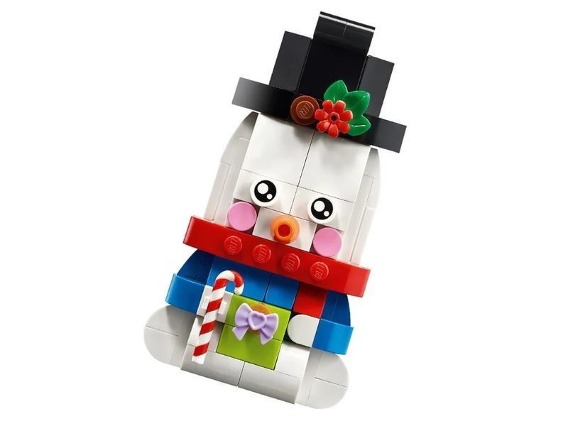 Конструктор LEGO Прикраси зі сніговиком 40812 фото
