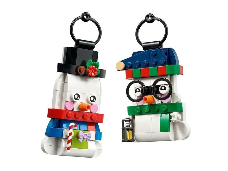 Конструктор LEGO Прикраси зі сніговиком 40812 фото