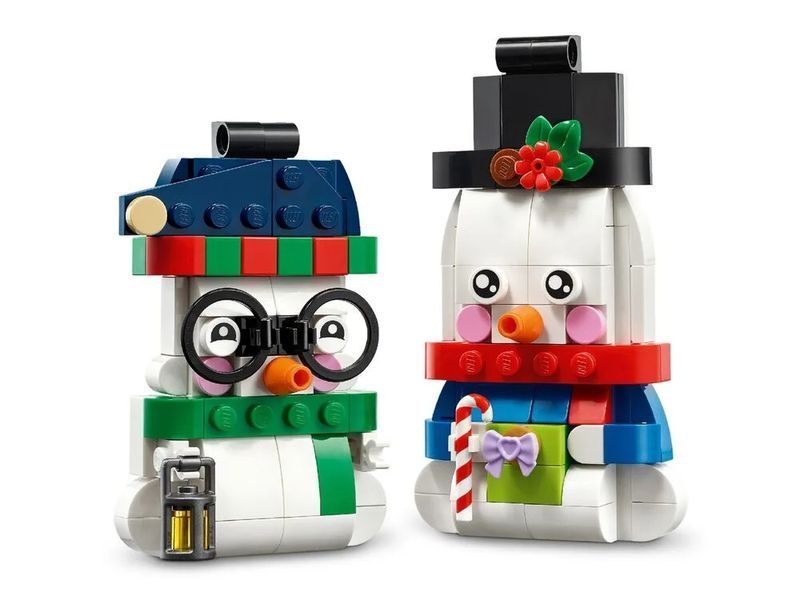 Конструктор LEGO Прикраси зі сніговиком 40812 фото