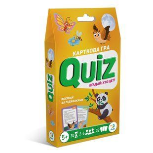 Карткова гра Dodo Quiz Вгадай хто це 301246 фото